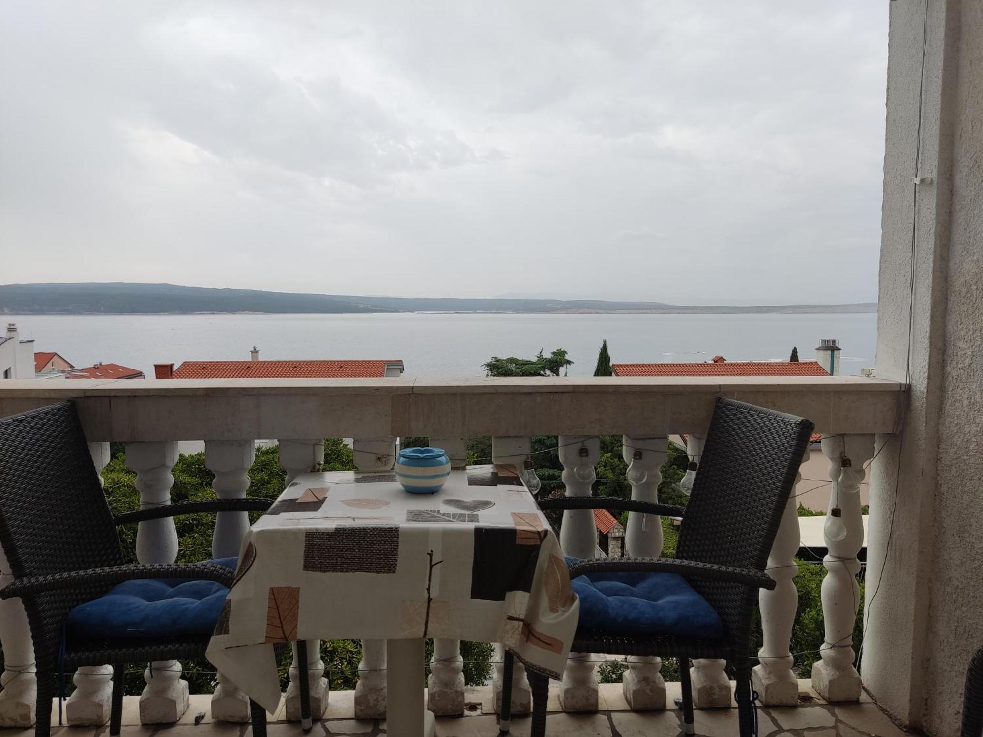 Panorama View Close Sandy Beach 100M To Talasoterapija, Crikvenica Luaran gambar
