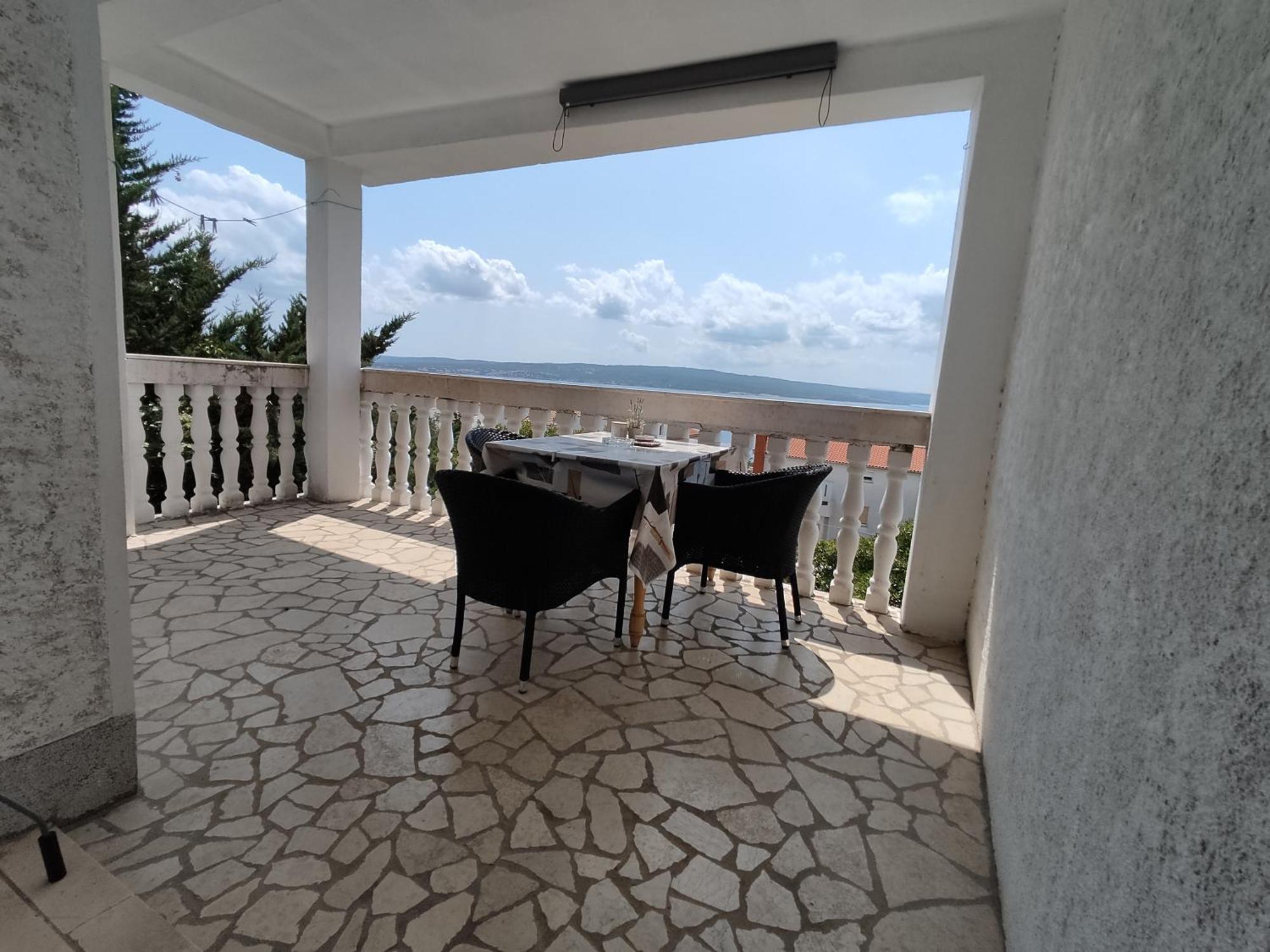 Panorama View Close Sandy Beach 100M To Talasoterapija, Crikvenica Luaran gambar